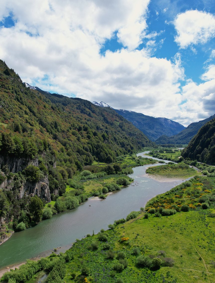 Fundo Río Simpson, Aysén, Chile